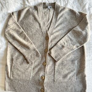 COS Speckled Knit Cardigan